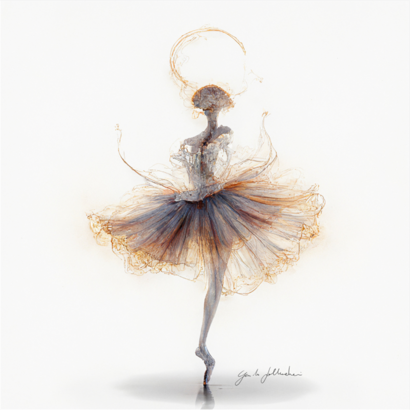 Main image Pentimento XIX — The Ink Dancer